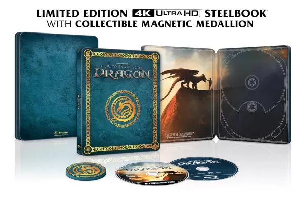 Como Treinar o Seu Dragão: Edição Steelbook 4K Lançada em Live-Action