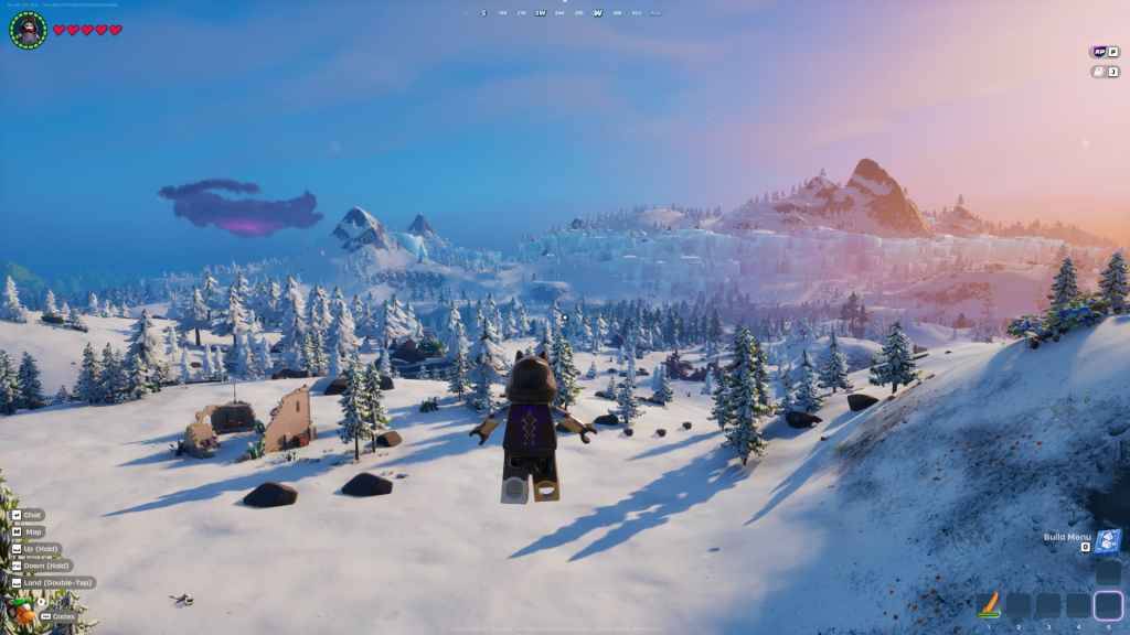 LEGO Fortnite Frostland biome
