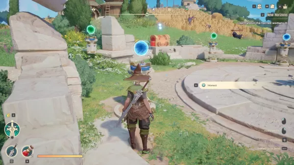 Magical forest environment