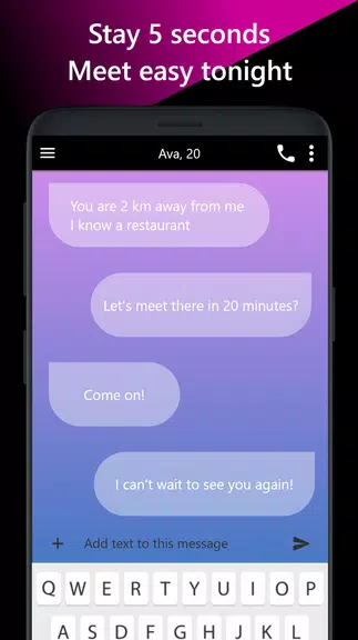 Schermata Easy one night dating. 18+ 2