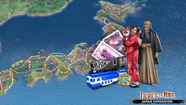 Expansion au Japon pour Ticket to Ride: Construisez le réseau Bullet Train!