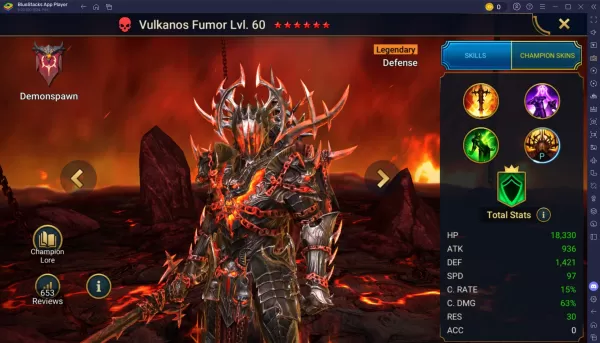 Raid: Shadow Legends Vulkanos Build-Anleitung