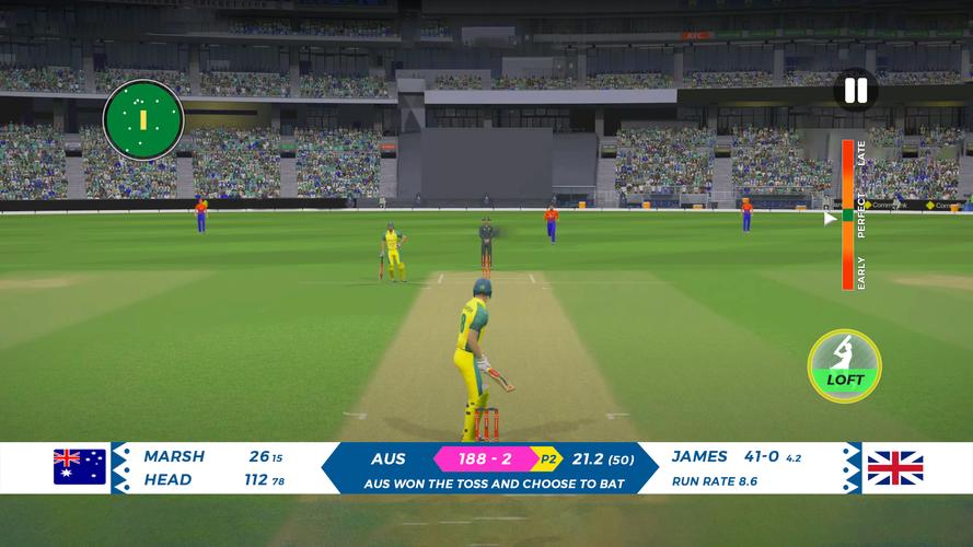 Real T20 Cricket Games 2023 螢幕截圖 0