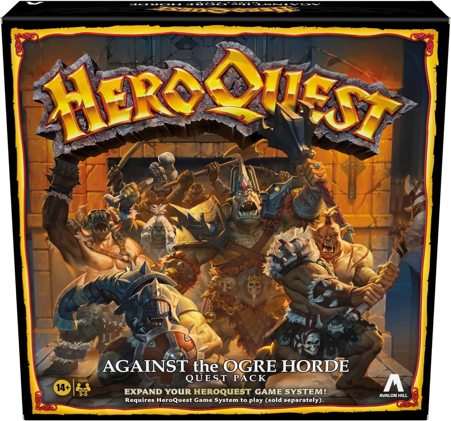 Heroquest：反对Ogre Horde Quest Pack