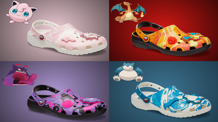 Pokémon Crocs: Gen 1 Designs