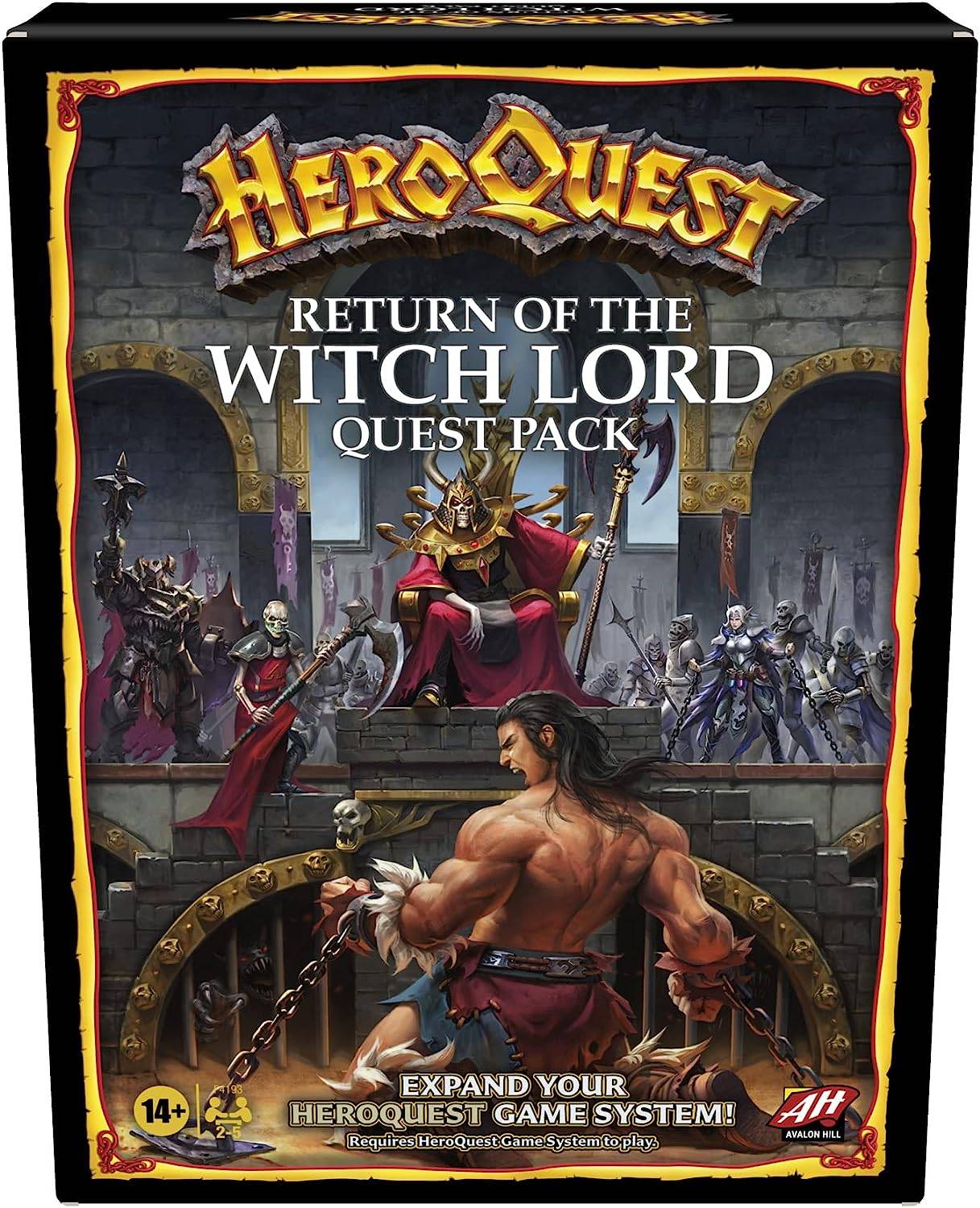 英雄：女巫勋爵Quest Pack的归来