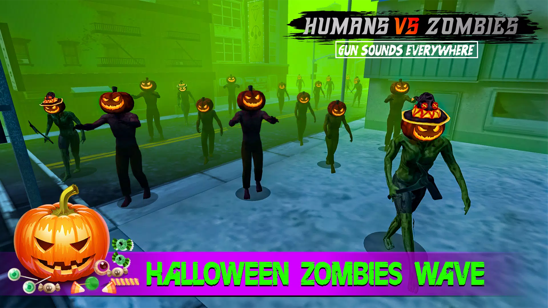 Human Vs Zombies Shooting Capture d'écran 0