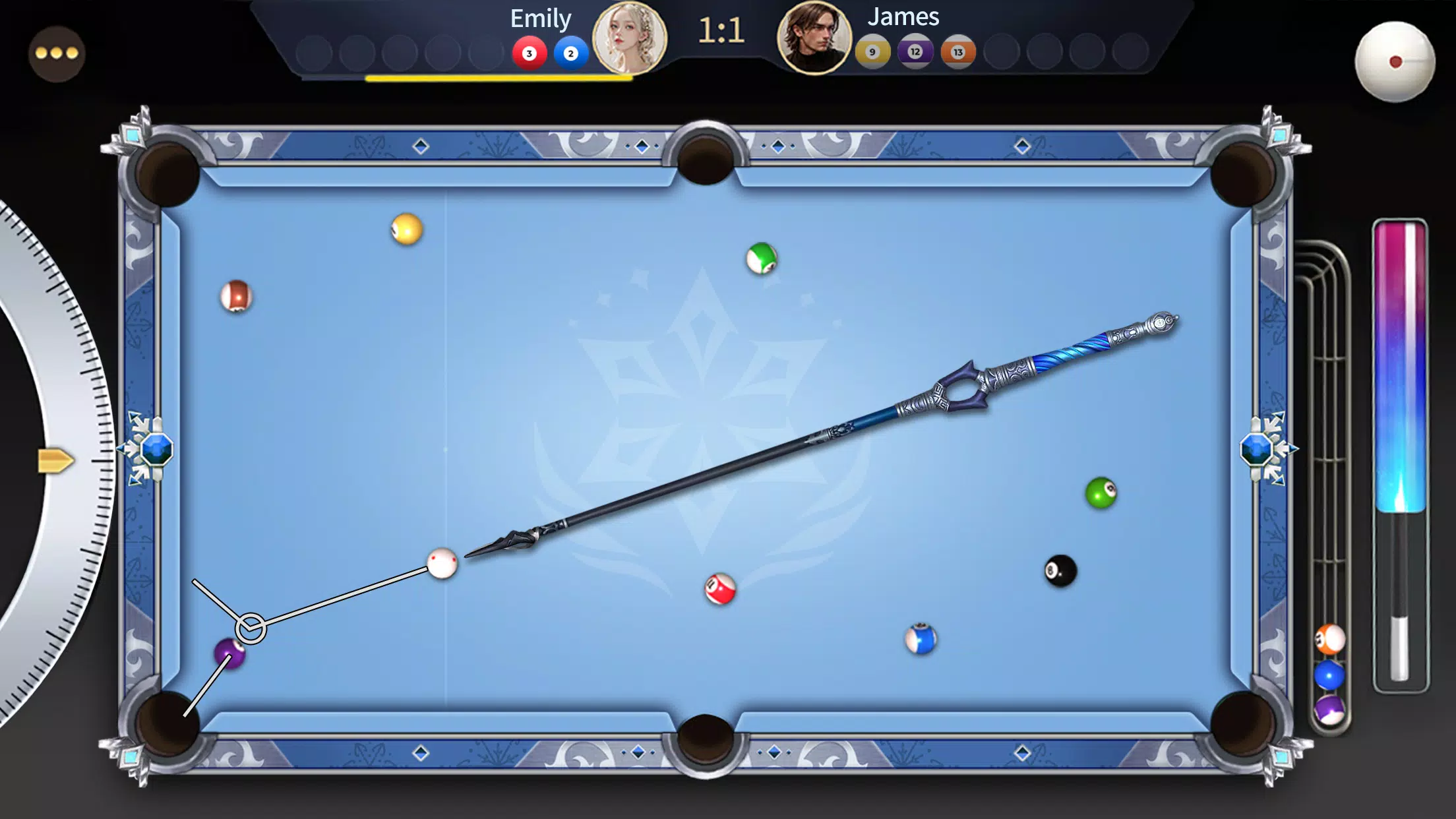 Billiards 8-Ball Pool Master 8 Скриншот 2