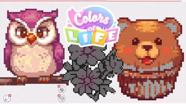 Life Colors、365日間モバイルパズルを発表