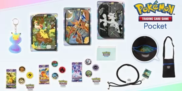 PokémonTCGPocket Merch現在僅在日本提供