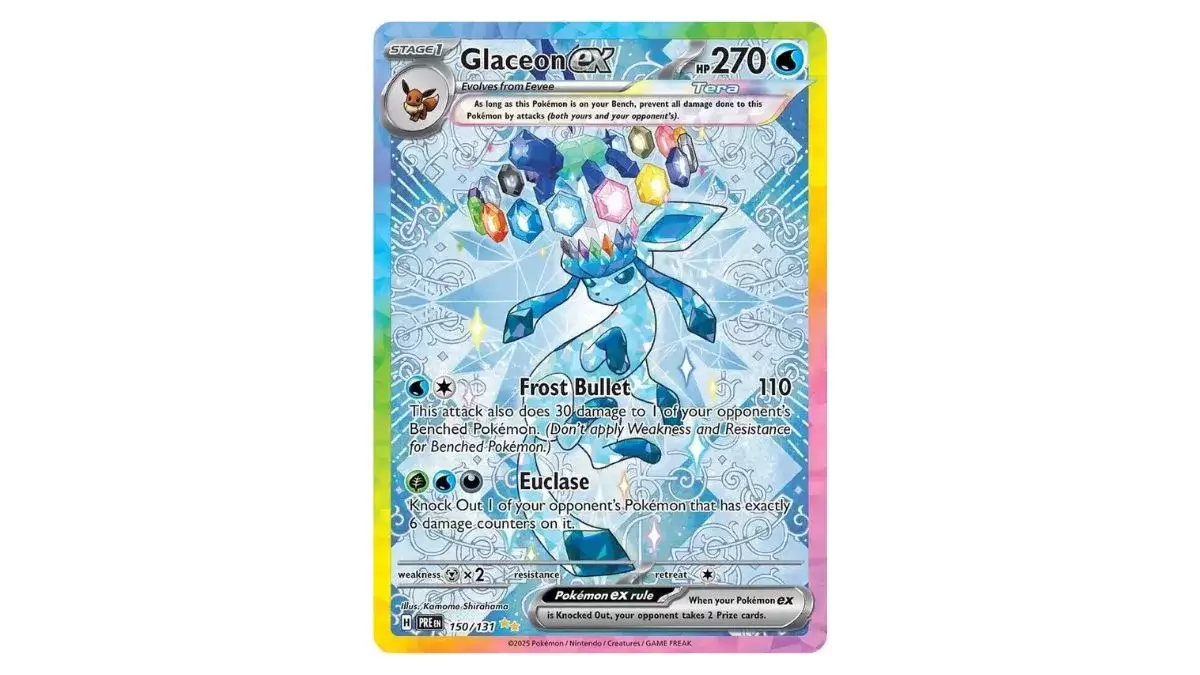 Glaceon ex evoluzioni prismatiche