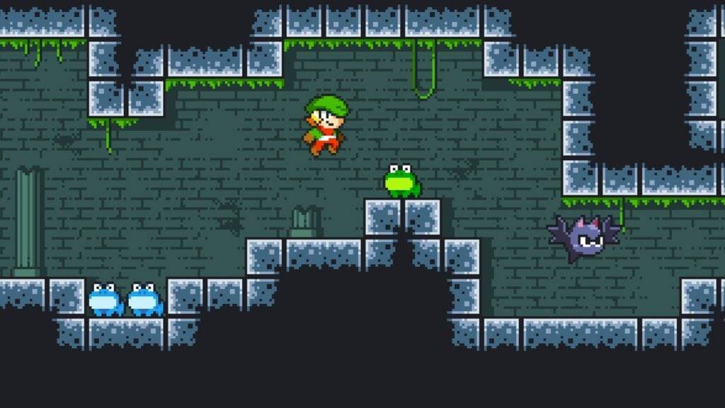 Klasyczna mini Metroidvania ożywiła w maleńkim remake'u Dangerous Dungeons!