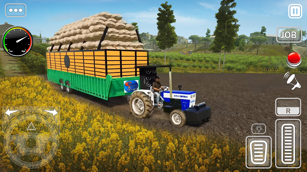 Farmer Tractor Driving Games 螢幕截圖 3