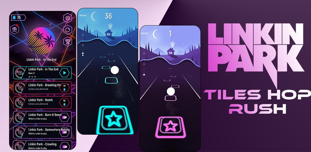 Linkin Park Tiles Rush -  Hop スクリーンショット 0