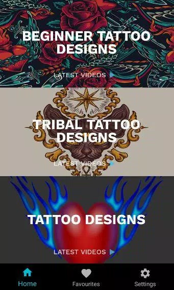 Learn to Draw Tattoo Captura de pantalla 1