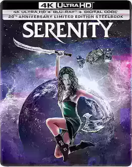 Serenity 20주년 4K 스틸북 사전 예약 시작