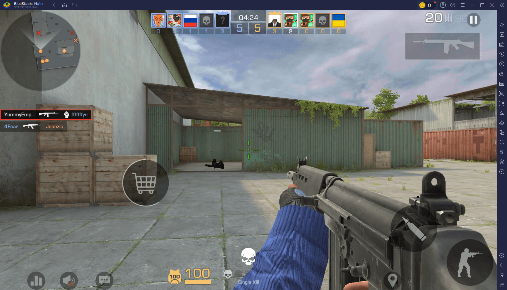 Standoff 2: Kiểm soát độ giật của Master để chụp chuyên nghiệp