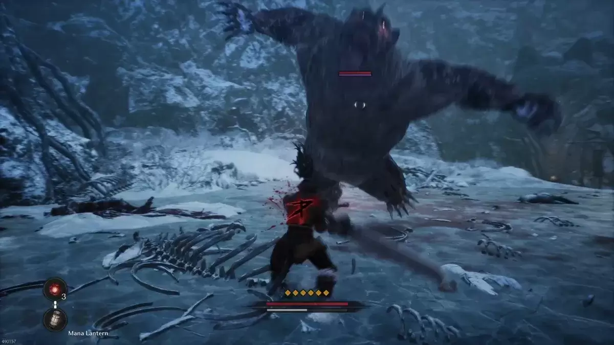 Executing Counterattack in The First Berserker: Khazan